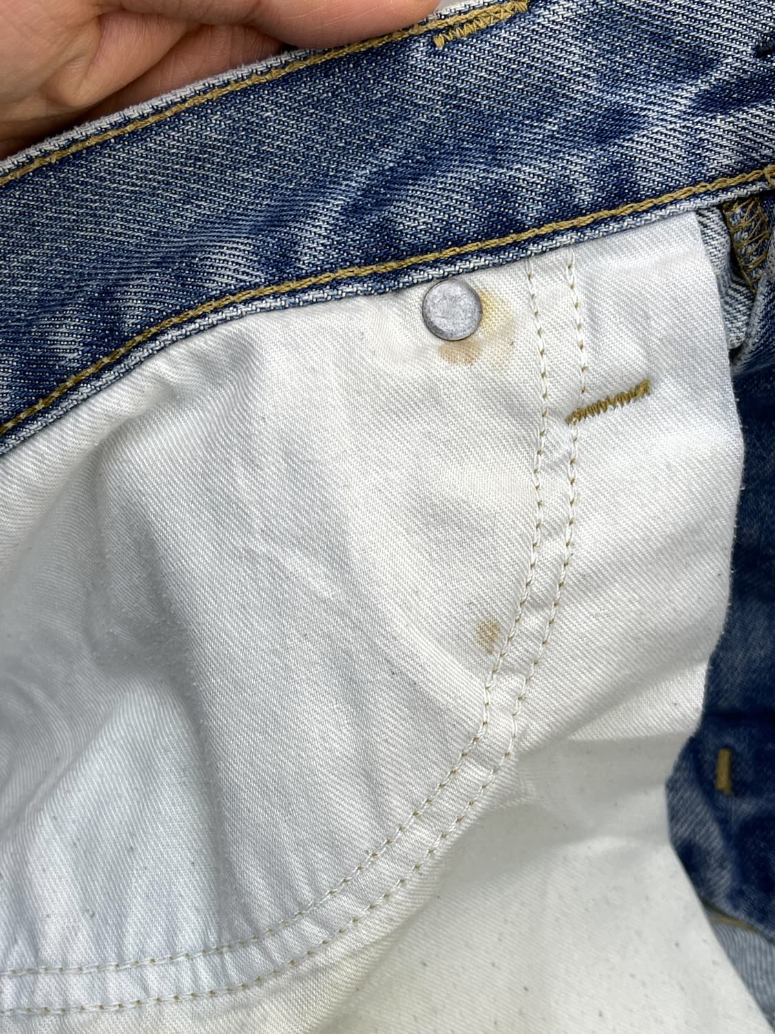 칼하트 와이드 데님 팬츠 상품이미지10