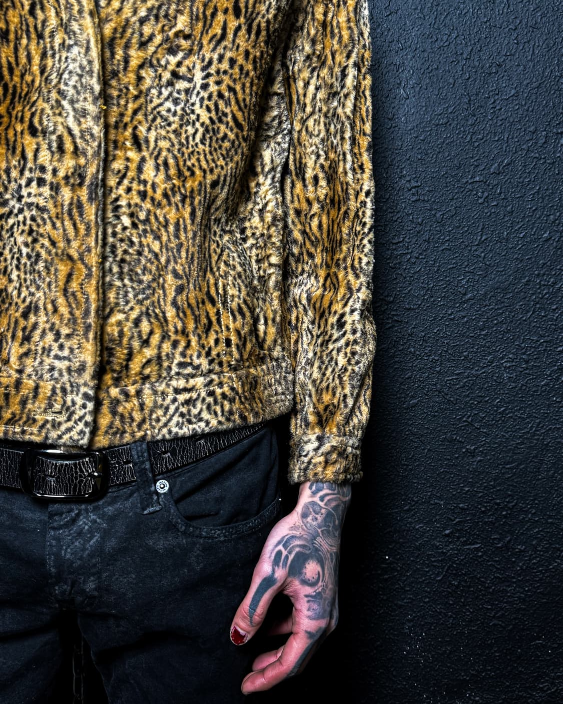 Leopard Pattern Crop Jacket 상품이미지4