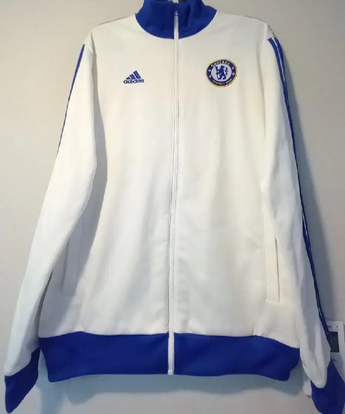 아디다스 희귀 첼시 흰파 화이트 블루 트랙탑 저지 져지집업 95 상품이미지1