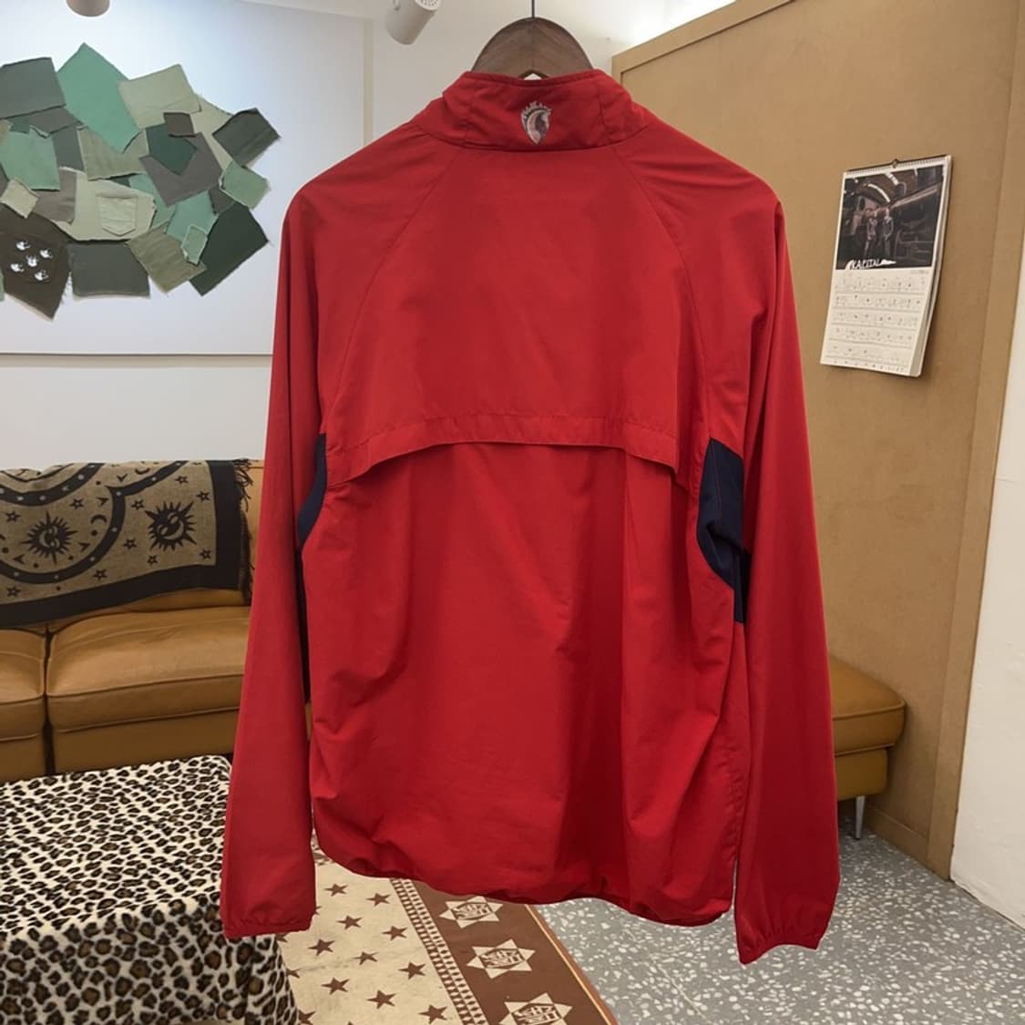 엄브로 올드스쿨 모스크바 축구 바람막이 자켓 XL C09696 상품이미지4