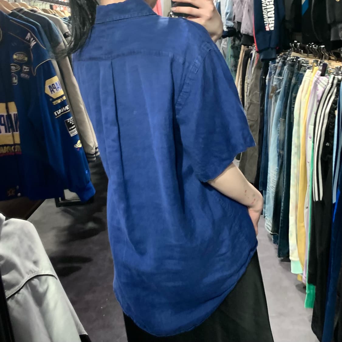 [IM] 폴로 랄프로렌 반팔 셔츠 블루 상품이미지6