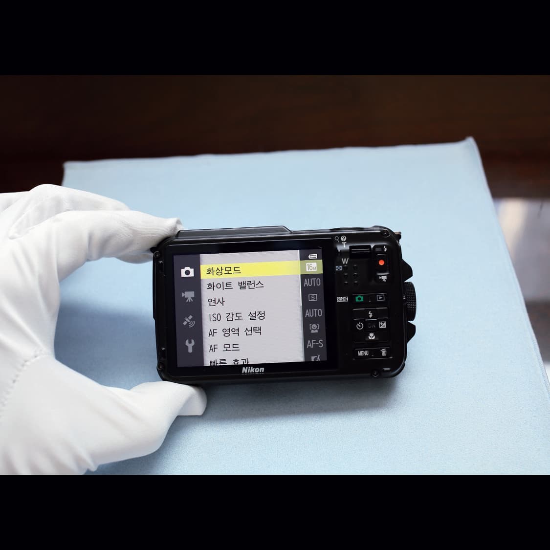 레어<A급><한글> 쿨픽스 aw110 (aw100) 블랙 빈티지 디카 상품이미지7