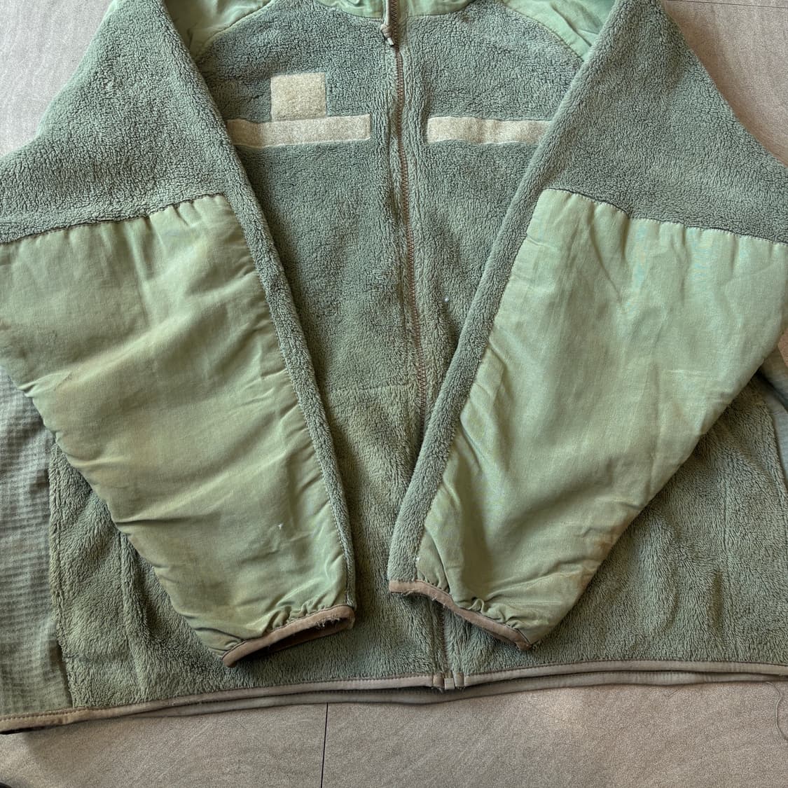 미군 젠3 카키 플리스 자켓 상품이미지8