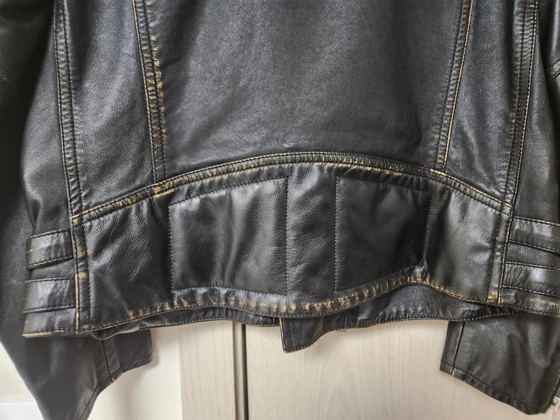 IRO 이로 빈티지워싱 바이커 레더 자켓 유일매물(수입제품) 상품이미지6