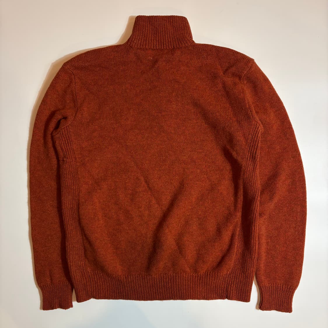 폴로 랄프로렌 하프집업 오렌지 니트 스웨터 상품이미지4