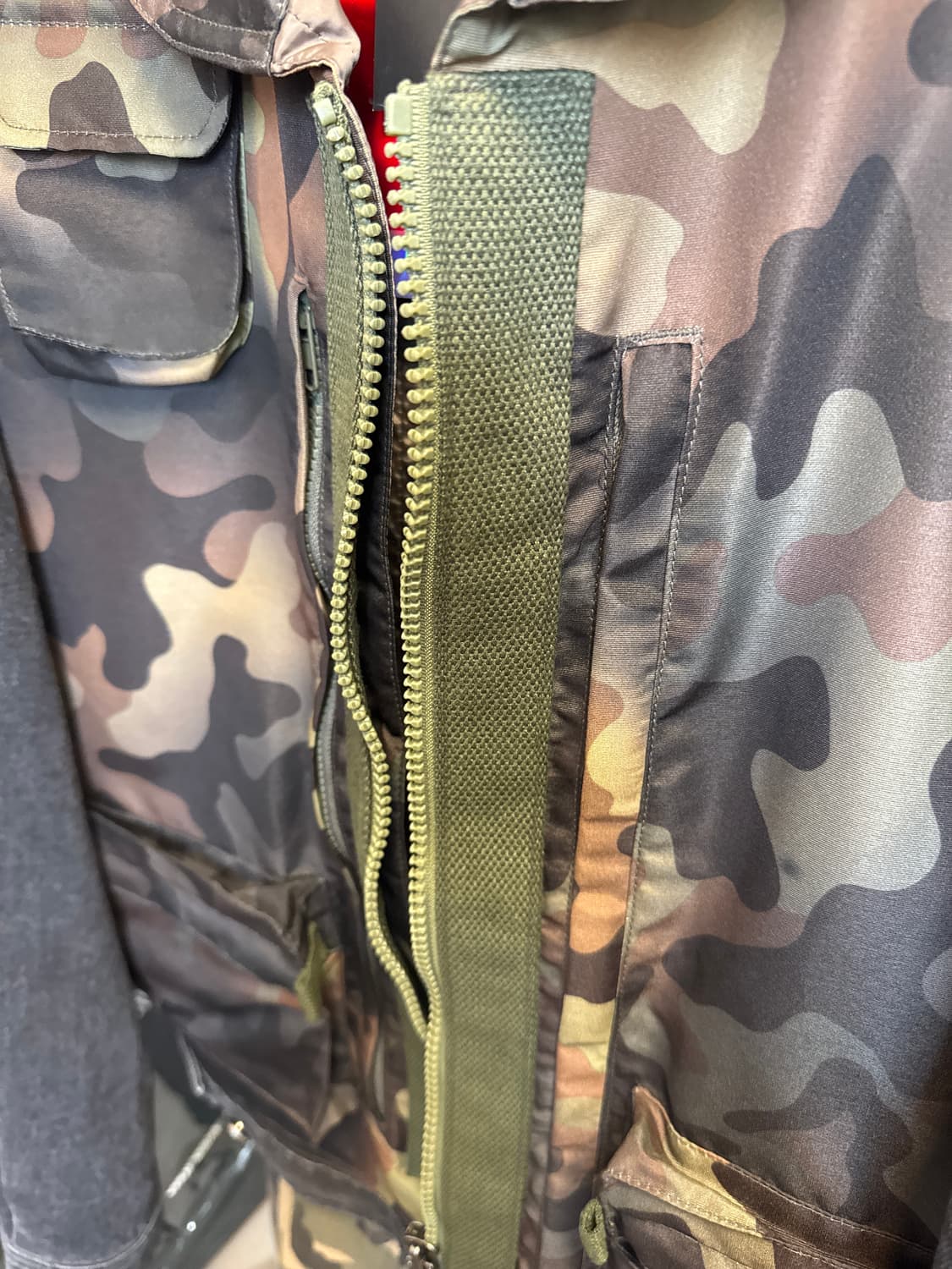 앤더슨벨 초회판 카모플라쥬 집업 데님 자켓 XL 상품이미지7