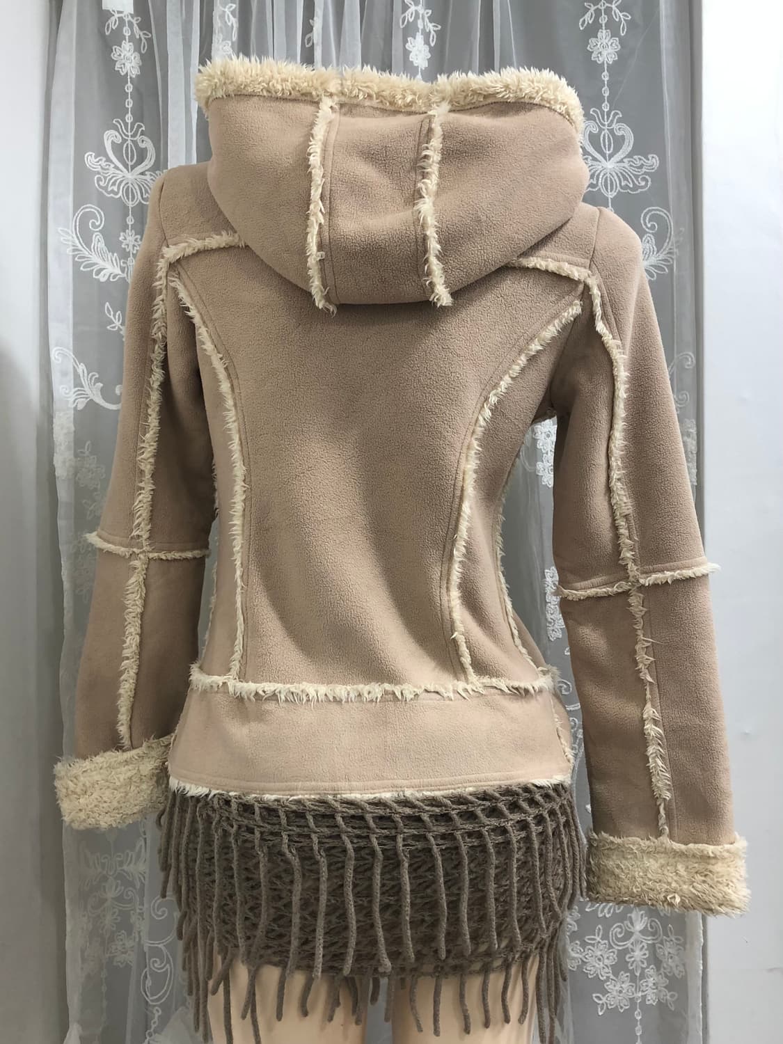 beige soft mustang jacket 상품이미지3