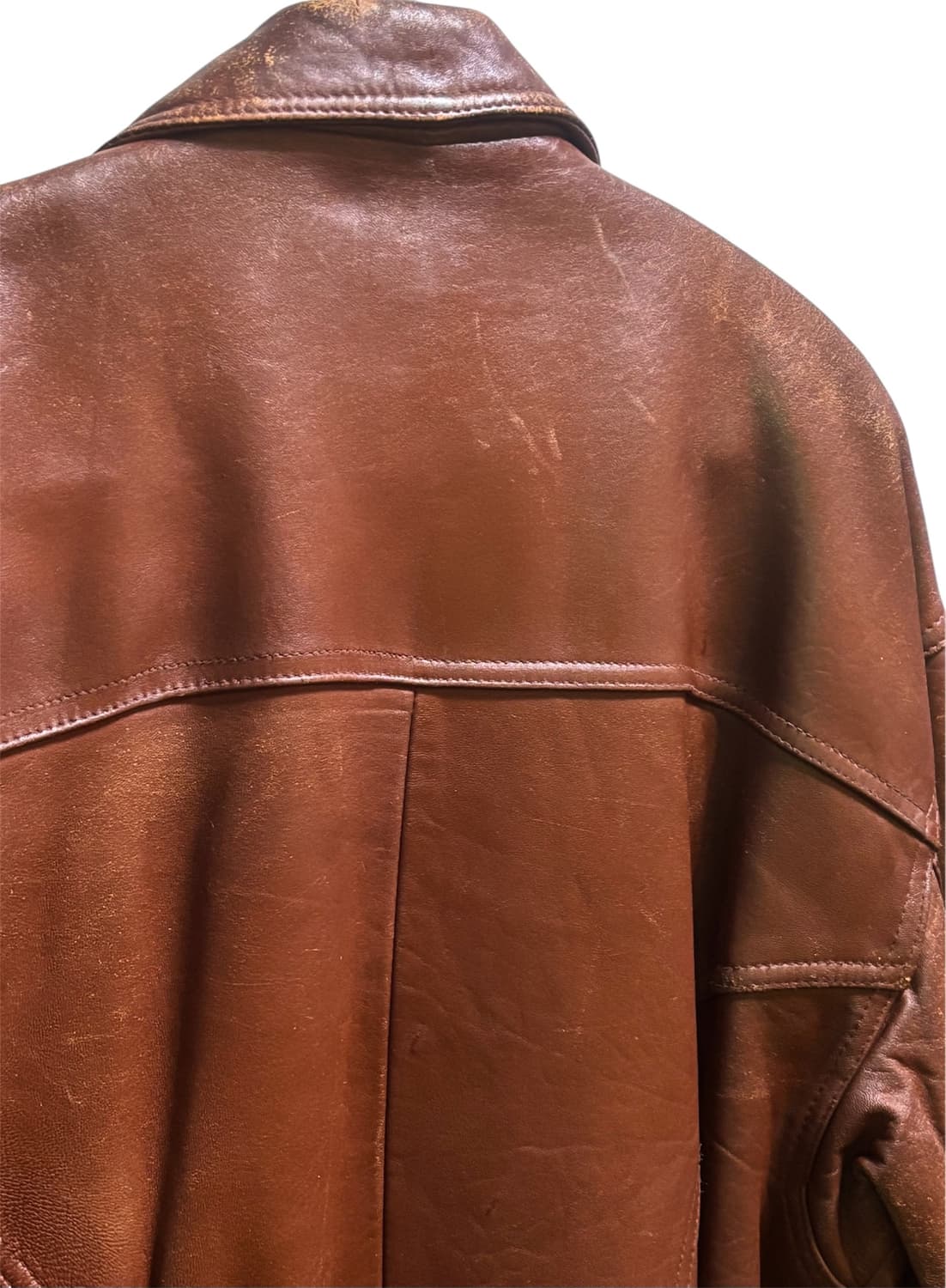 빈티지 가죽 자켓 상품이미지10