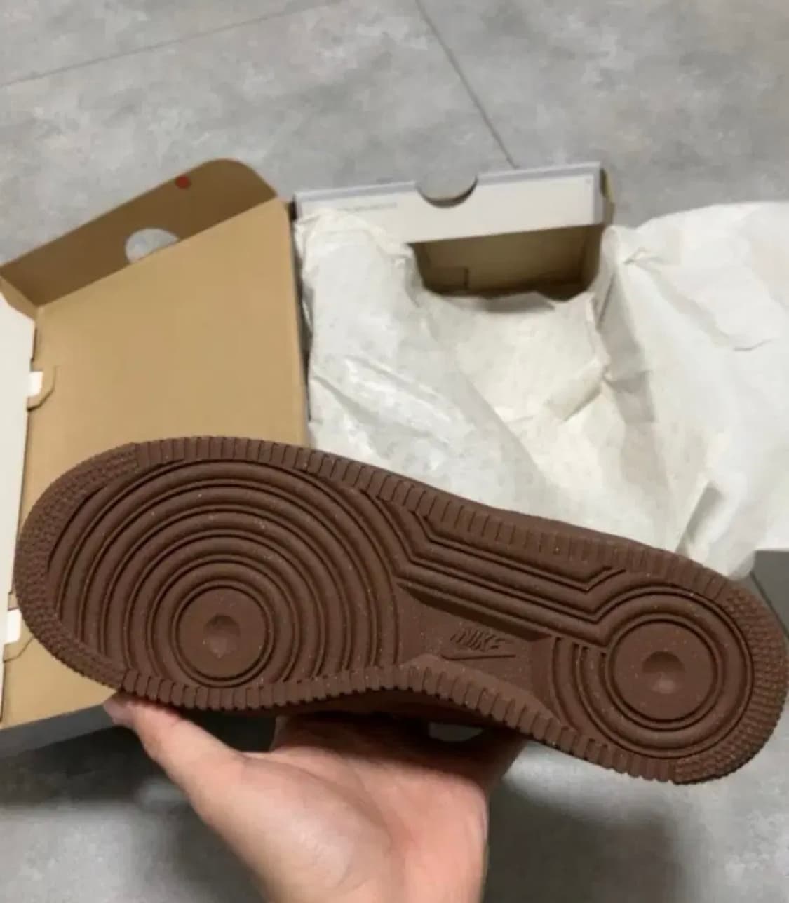 나이키 에어포스 1 '07 카카오 와우 (새상품) 상품이미지5