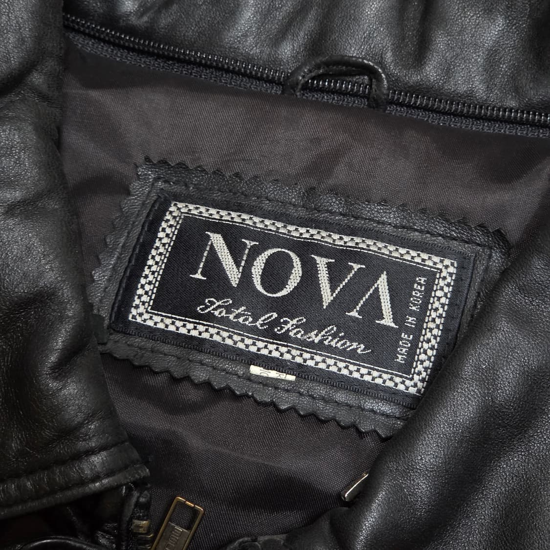 빈티지 리얼레더 가죽 사파리 자켓 상품이미지9