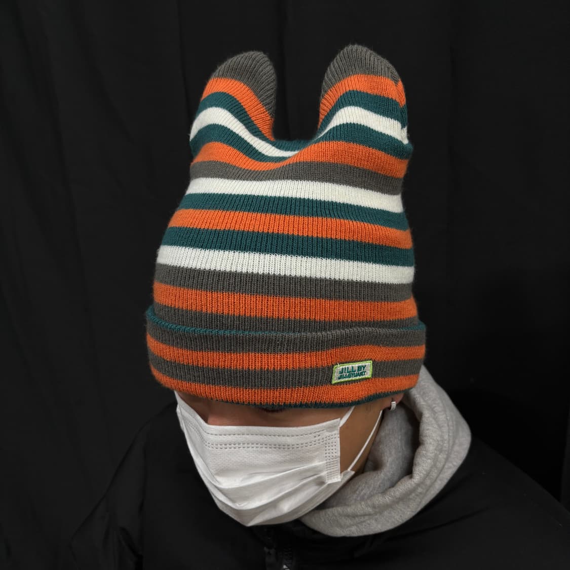 질바이질스튜어트(JILL BY JILLSTUART) 스트라이프 고양이 귀 상품이미지5