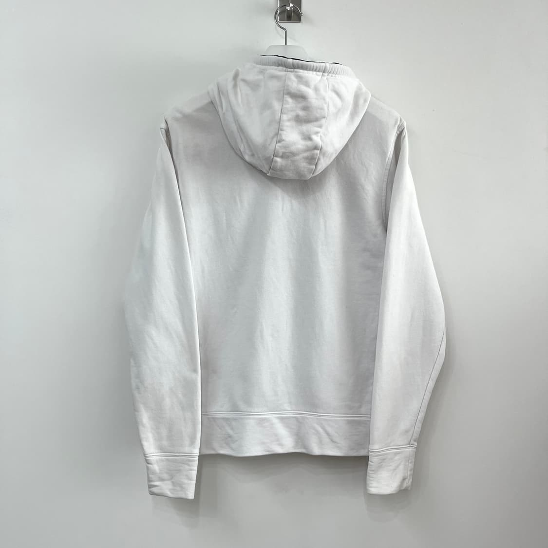 라코스테 자수로고 화이트 베이직 후드집업 상품이미지4