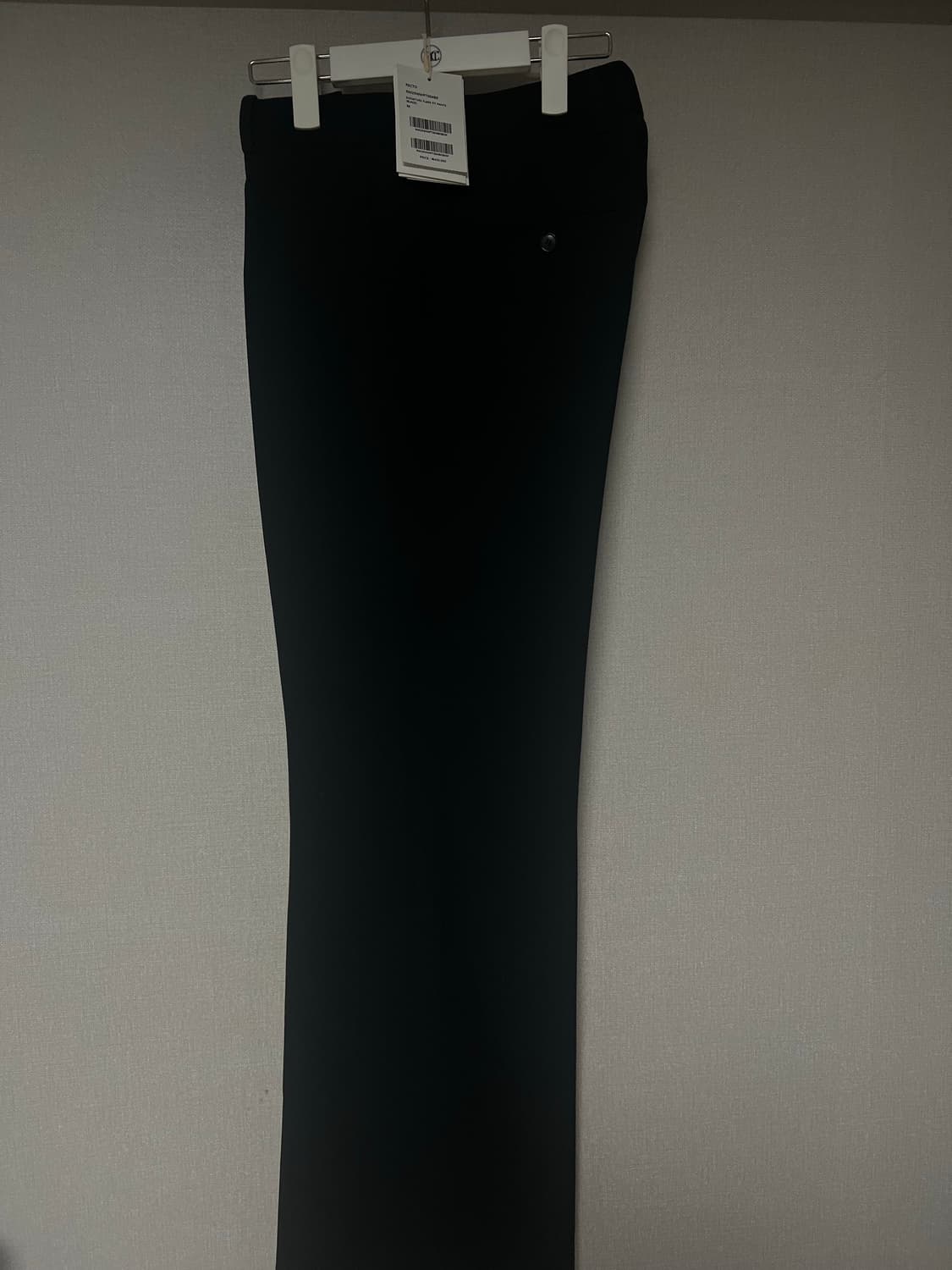 [M]렉토 시그니처 플레어 핏 팬츠 블랙 상품이미지4