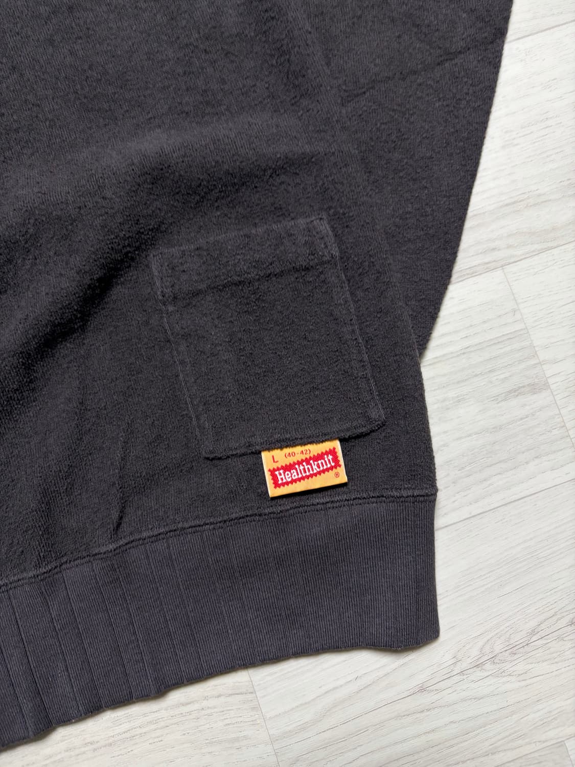 올리브드랩서비스 ODS 헬스니트 가디건 브라운 L사이즈 판매 상품이미지4