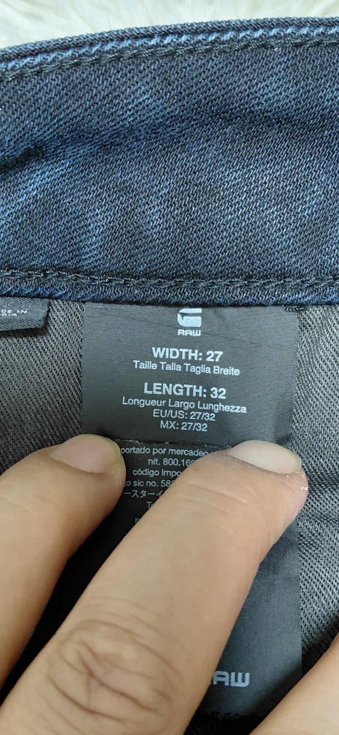 G-Star RAW 3301 슬림 데님 27 상품이미지6