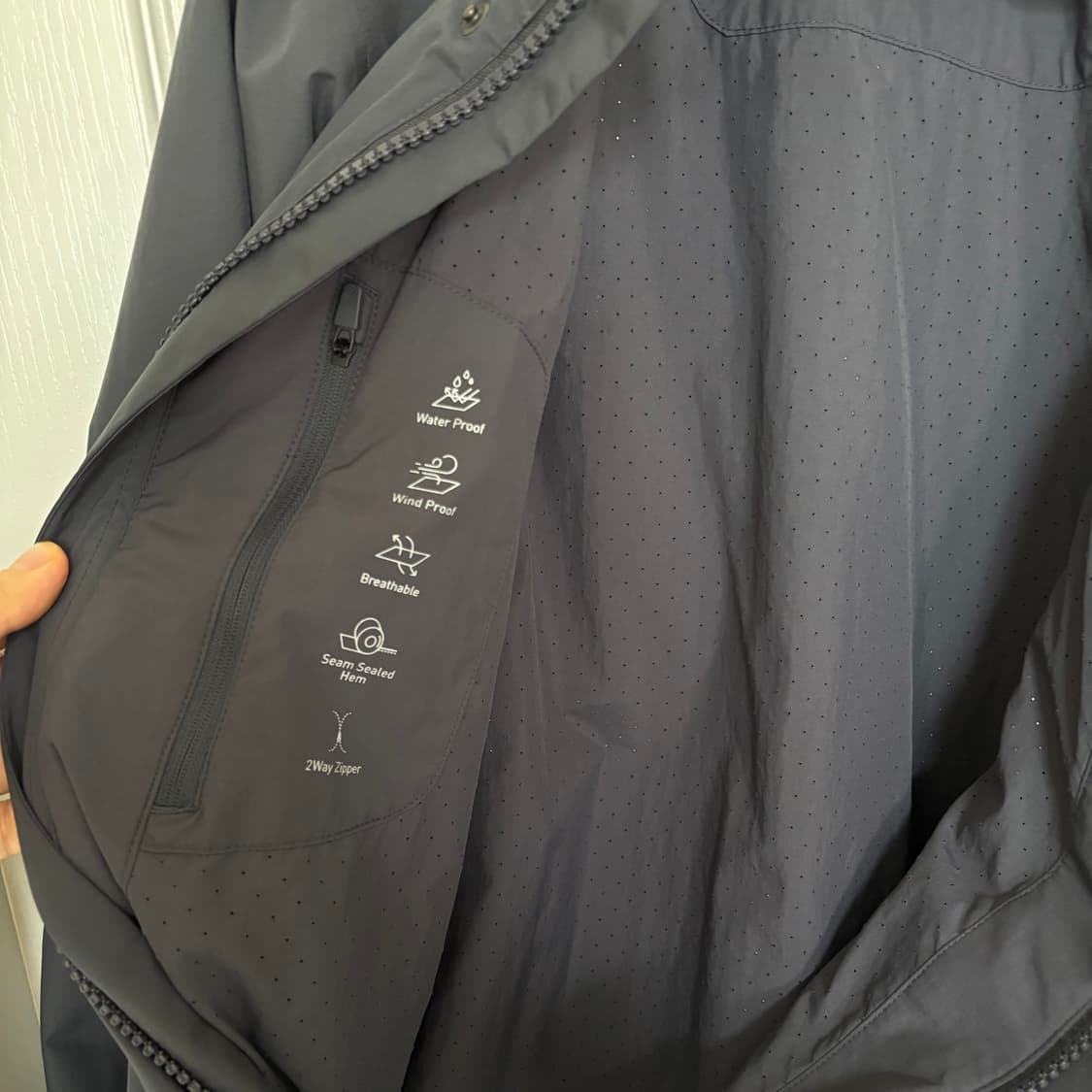 [정품] 코오롱스포츠 고어텍스 2L 방수 바람막이 (95사이즈) 상품이미지8