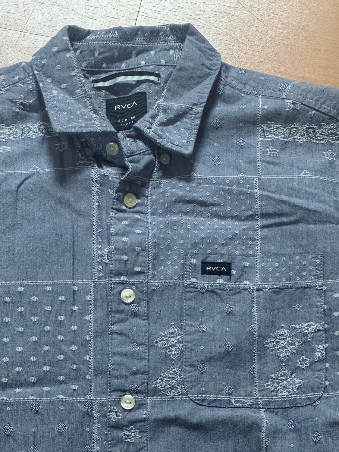 RVCA 루카 (서프 브랜드) 하프셔츠 상품이미지2