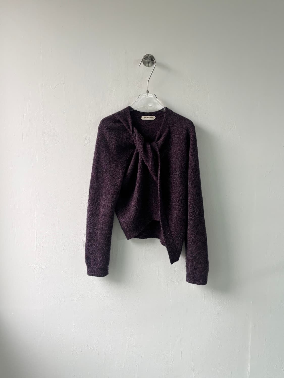 나마체코 노티드 가디건 상품이미지5