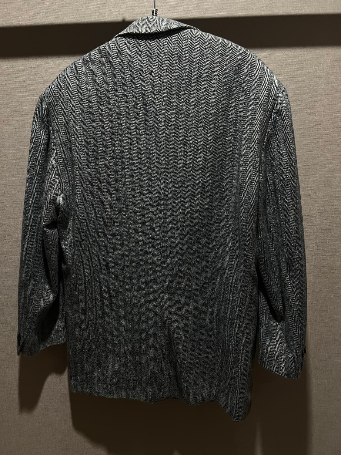 에르메네질도 제냐 소프트 3홀 해링본 블레이저 자켓 L 상품이미지2