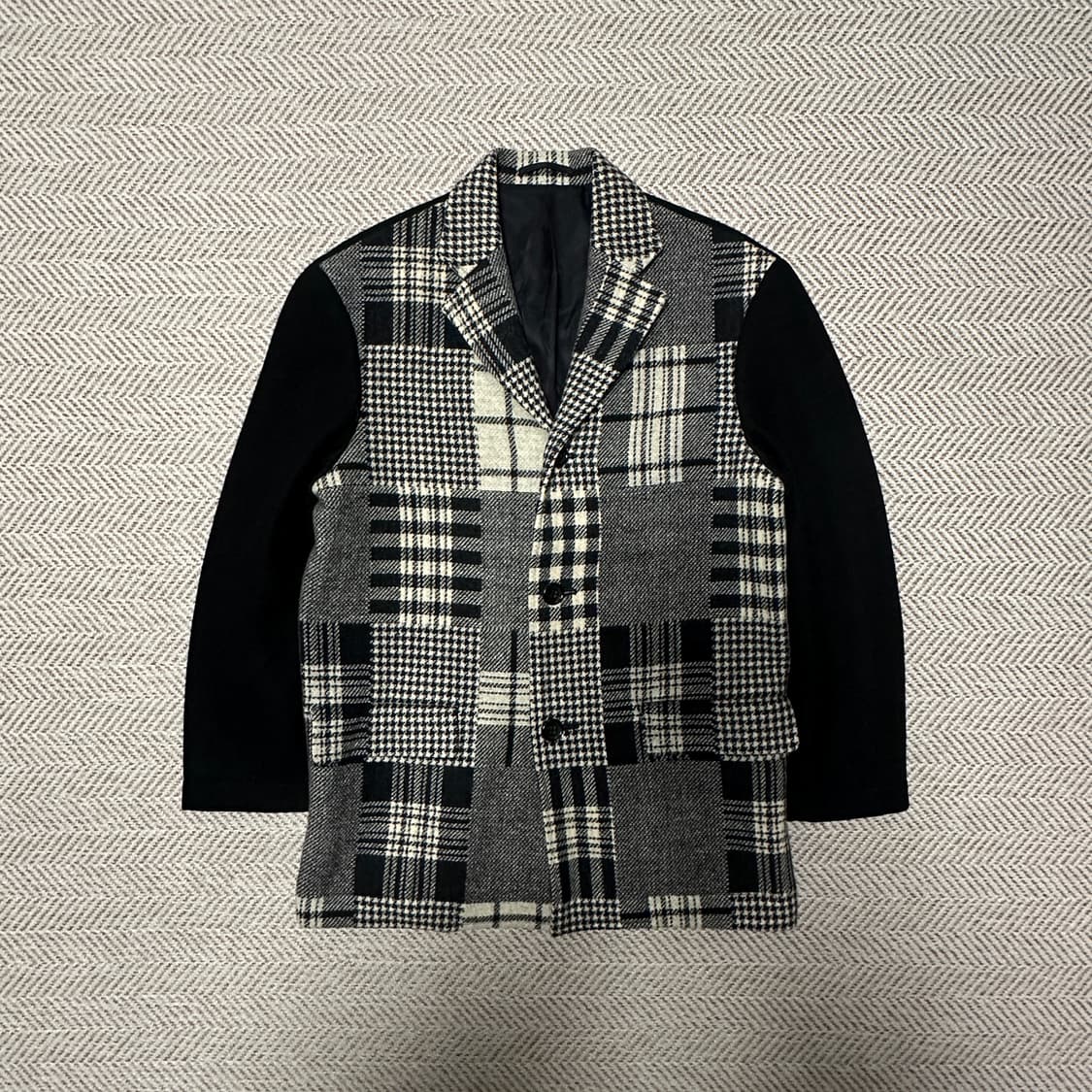 ALFASPIN 90's japan made mix coat jacket 상품이미지1