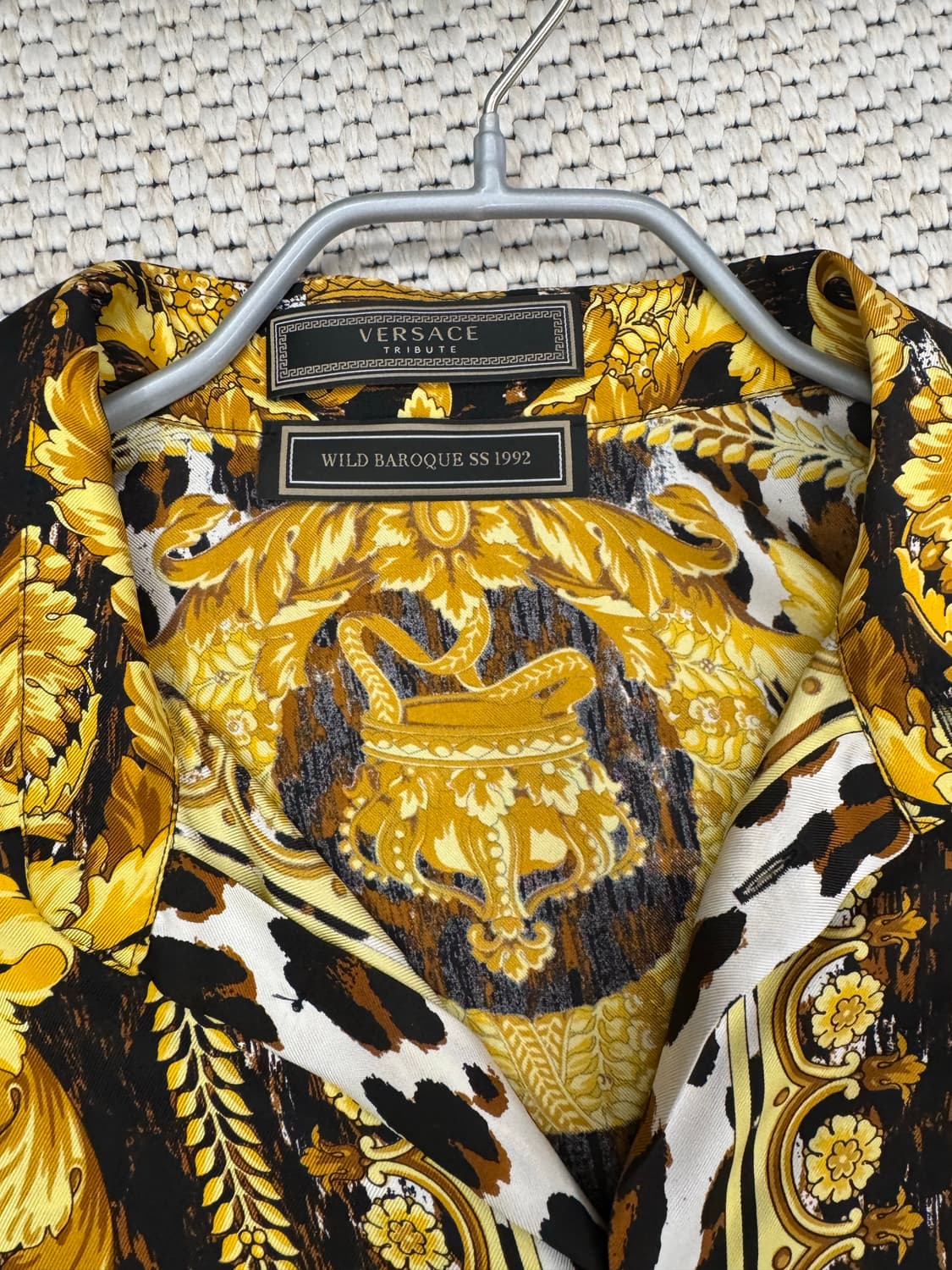 Versace Tribute Wild Baroque SS1992 셔츠 상품이미지5