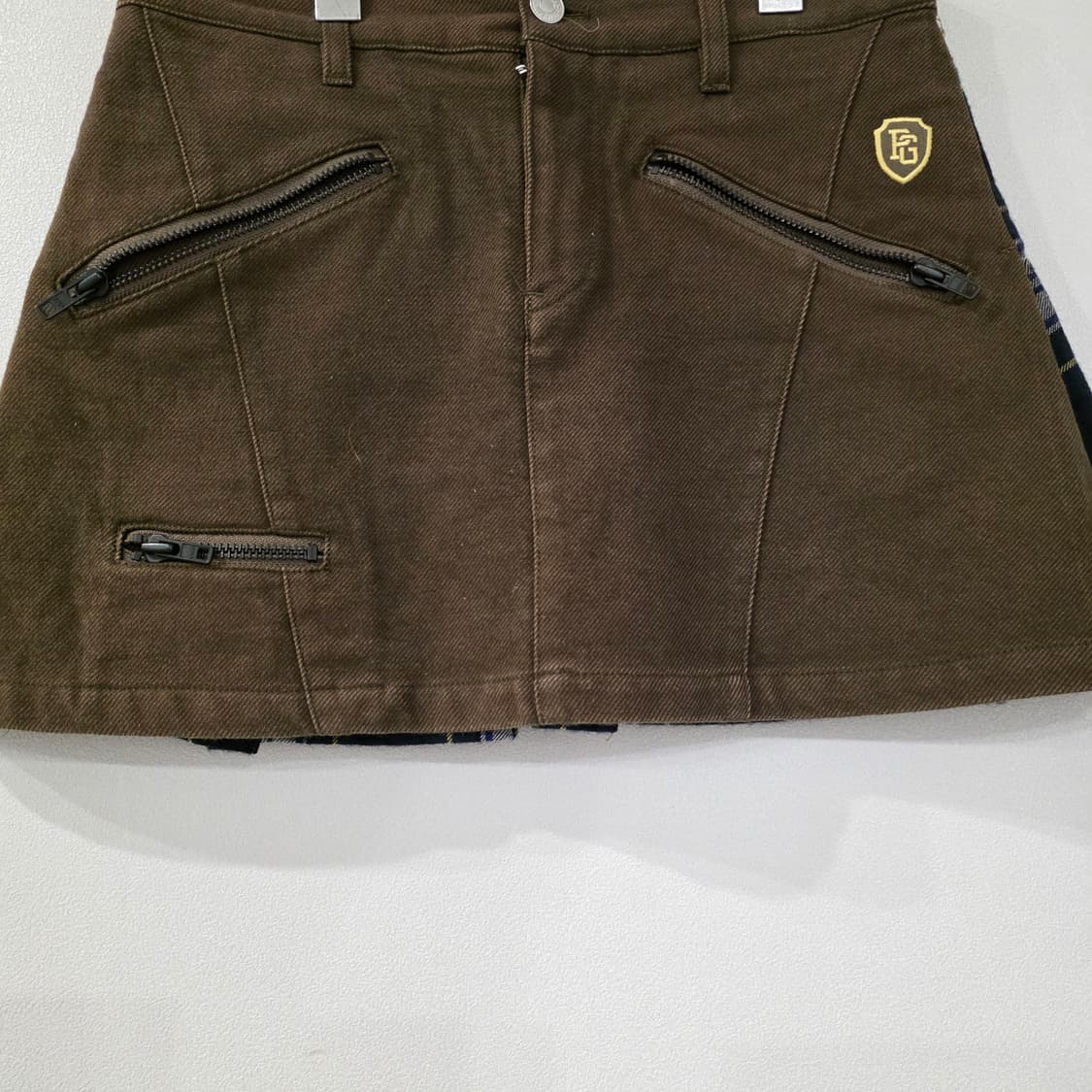 파리게이츠 골프 스커트 카키 67cm 상품이미지2