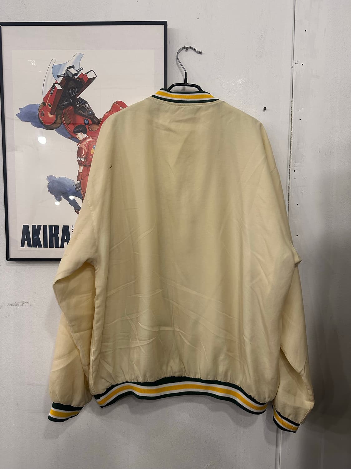 L)리복 그린베이 패커스 쿼터집 웜업 상품이미지2