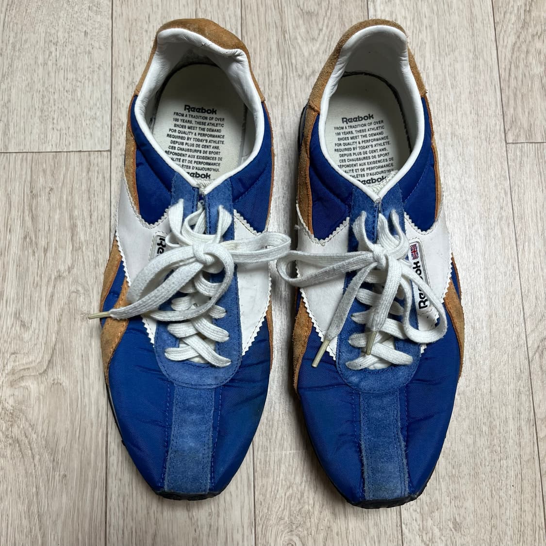 리복 블루 운동화 (260) 상품이미지3