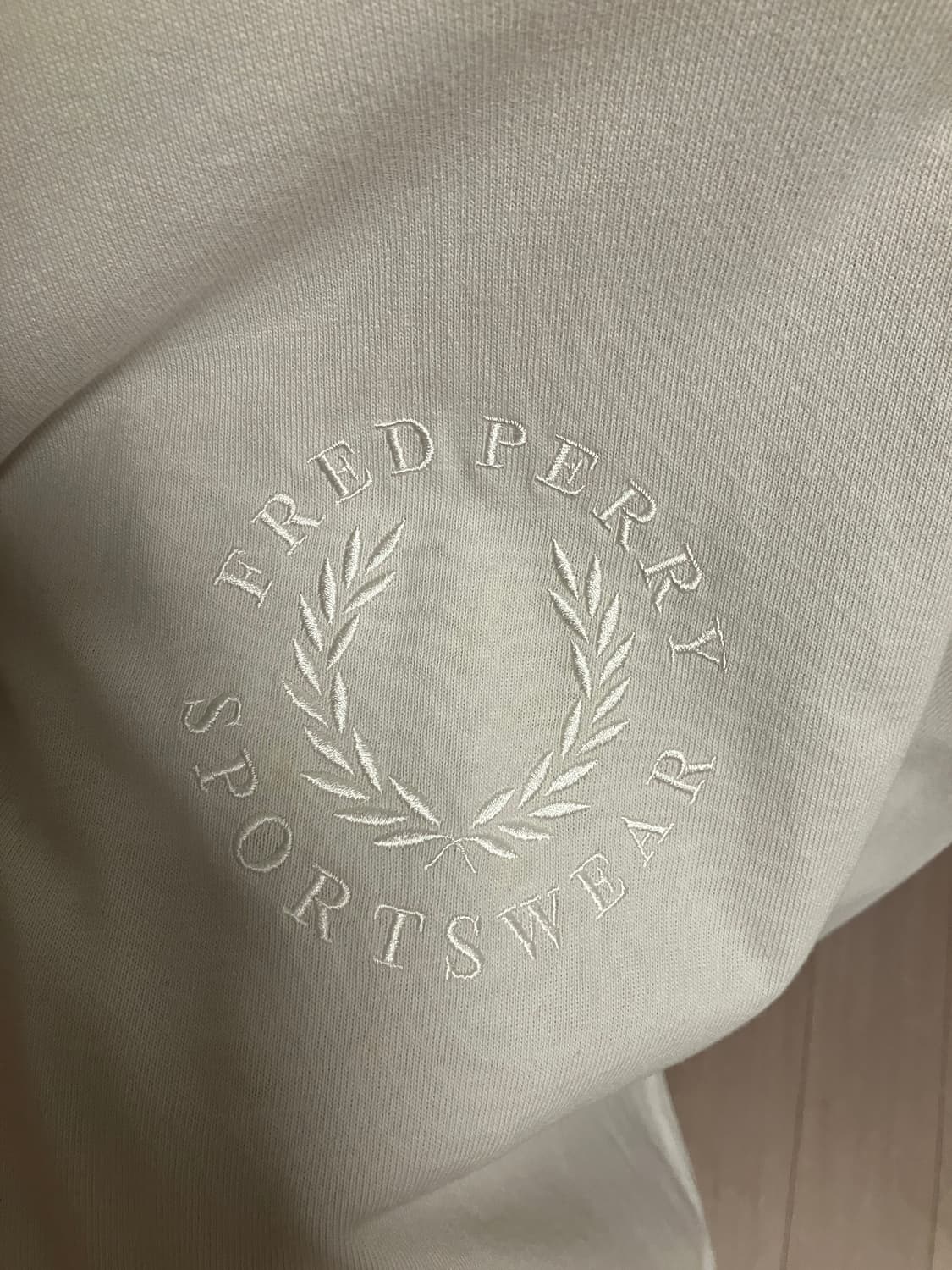 (XL) 프레드페리 자수 반팔 티셔츠 상품이미지2