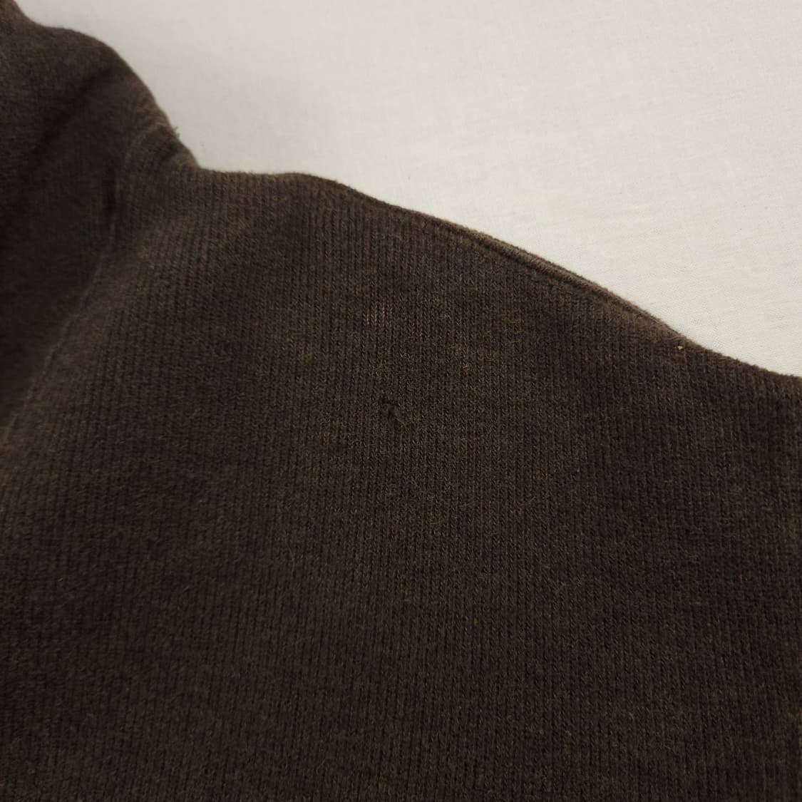 XL(105) 폴로 랄프로렌 숄카라 니트 우드브라운 상품이미지8