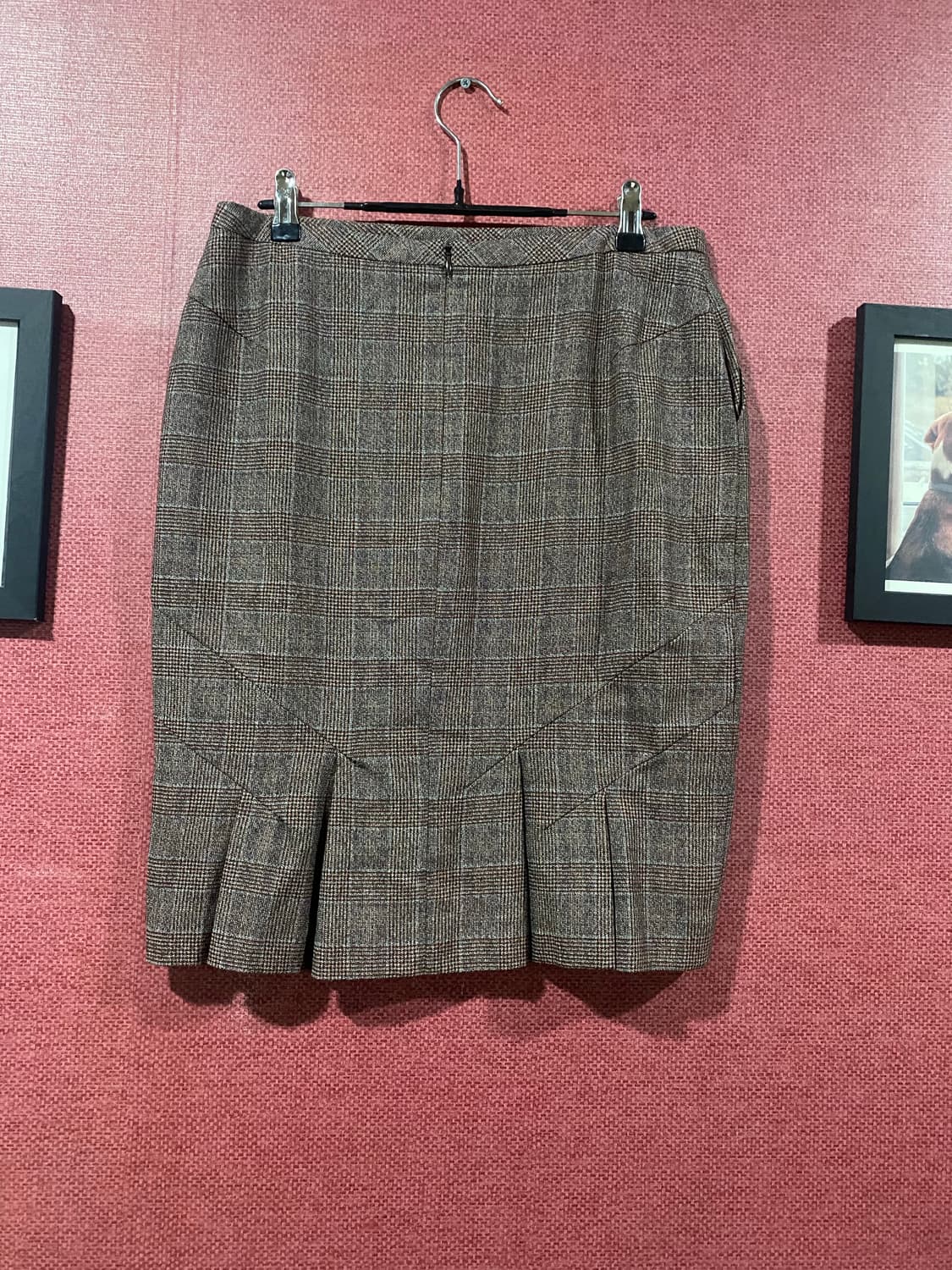 에스카다 체크 스커트 38사이즈 상품이미지2