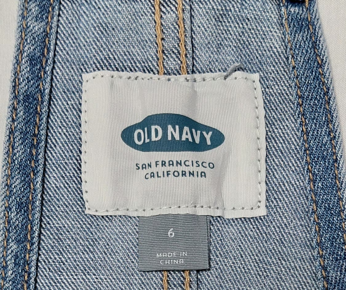 [Old Navy] 올드 네이비 데님 오버롤/멜빵바지 (사이즈 6) 상품이미지5