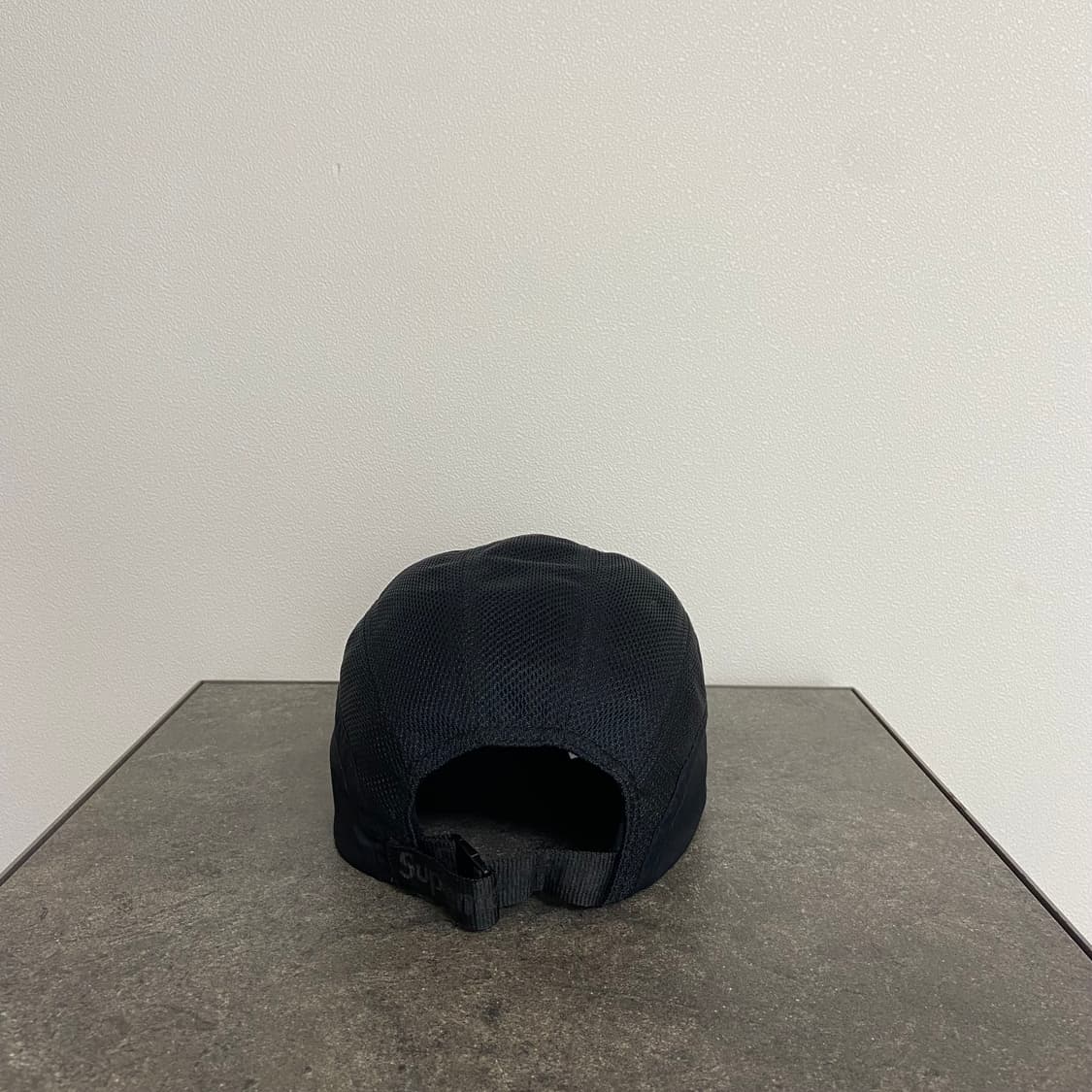 (OS) 슈프림 나이키 러닝캡 캠프캡 모자 트레일 블랙 정품 상품이미지4