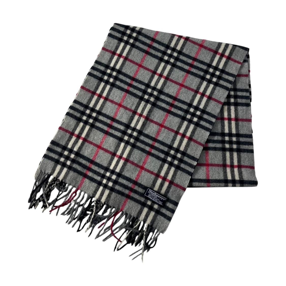 버버리 울 노바체크 그레이 머플러 상품이미지1