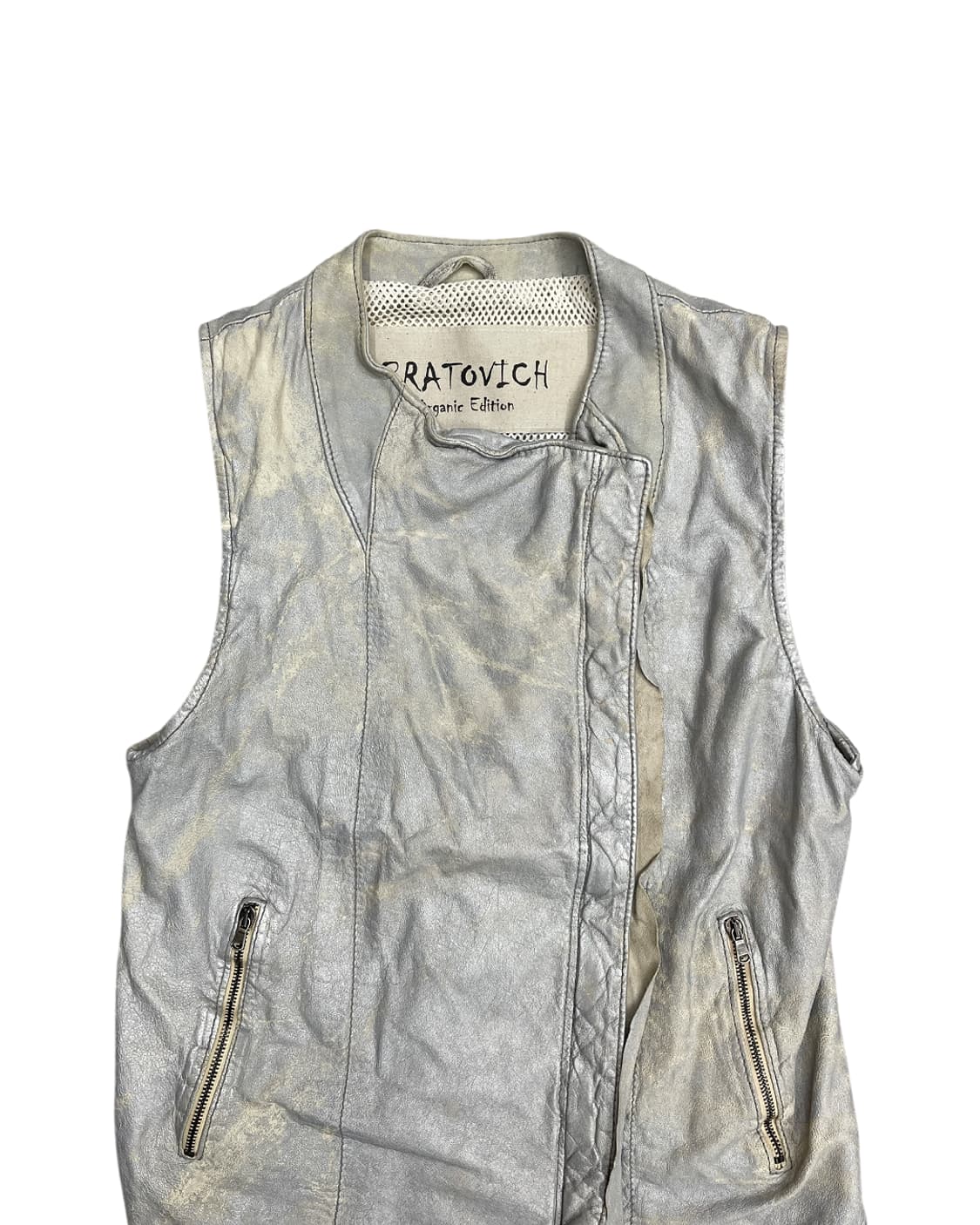 브라토비치 실버 레더 베스트 상품이미지6