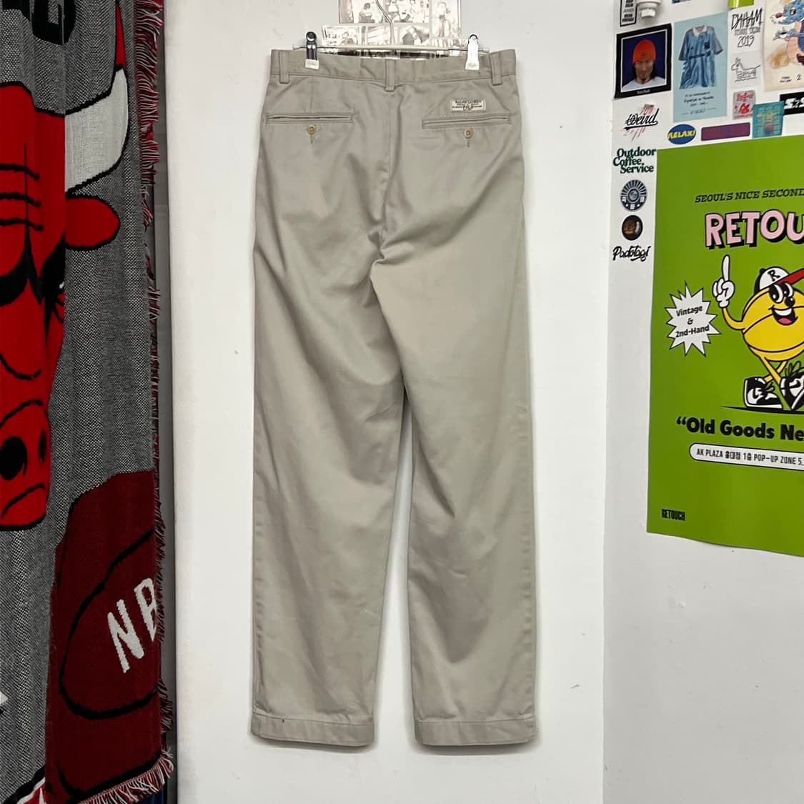 90's 폴로 투턱 치노 팬츠 상품이미지10