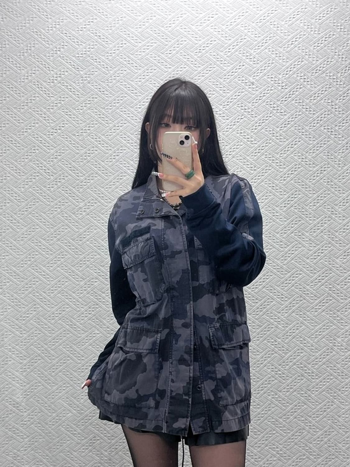 나이키 고프코어 밀리터리 카모플라주 워크 자켓 XL C10260 상품이미지2