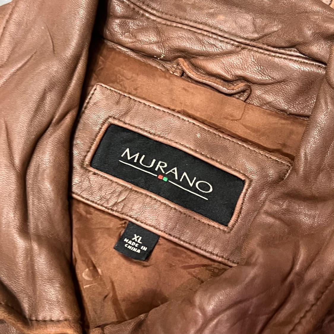  무라노 램스킨 레더 자켓 y14982 상품이미지8