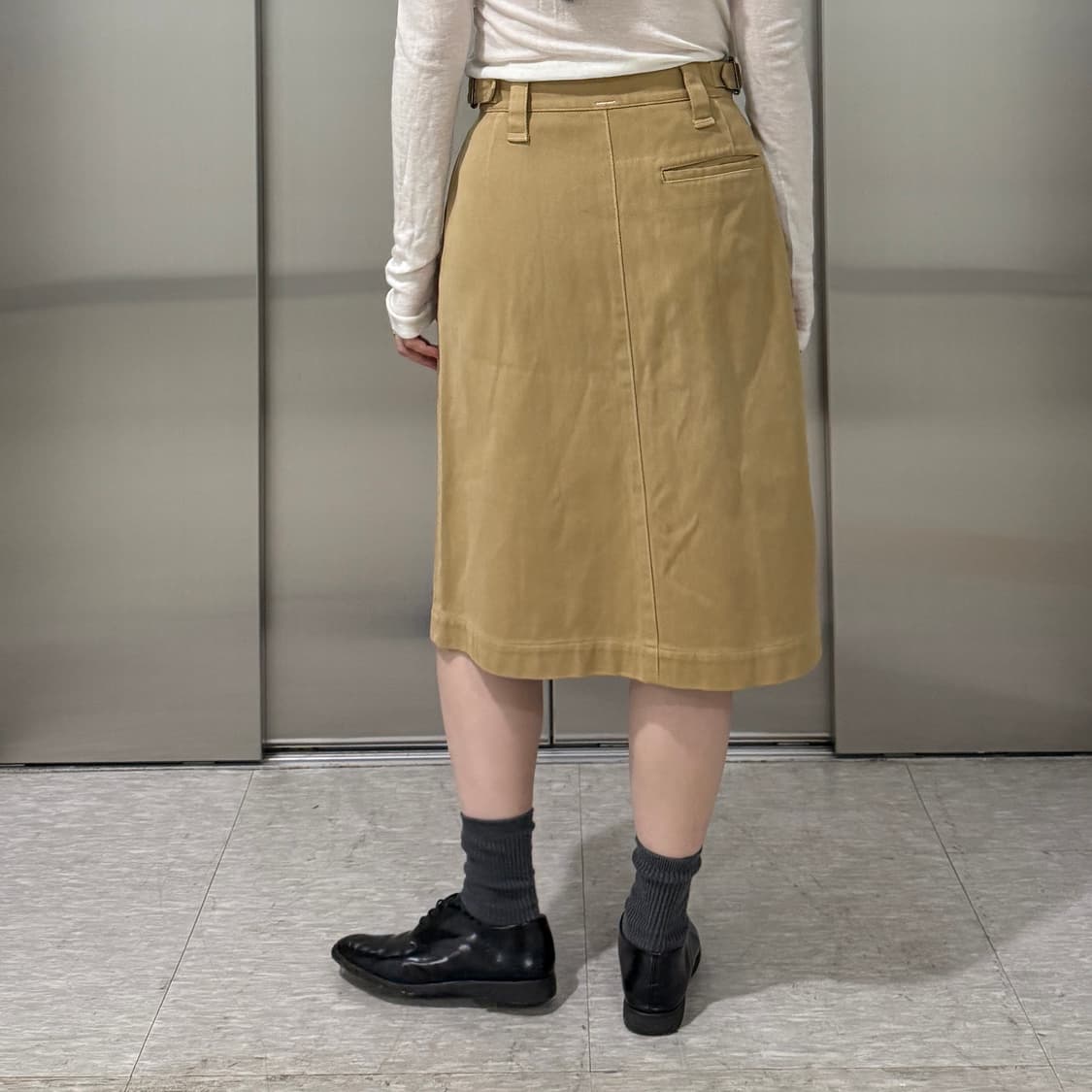 MHL belted skirt 상품이미지3