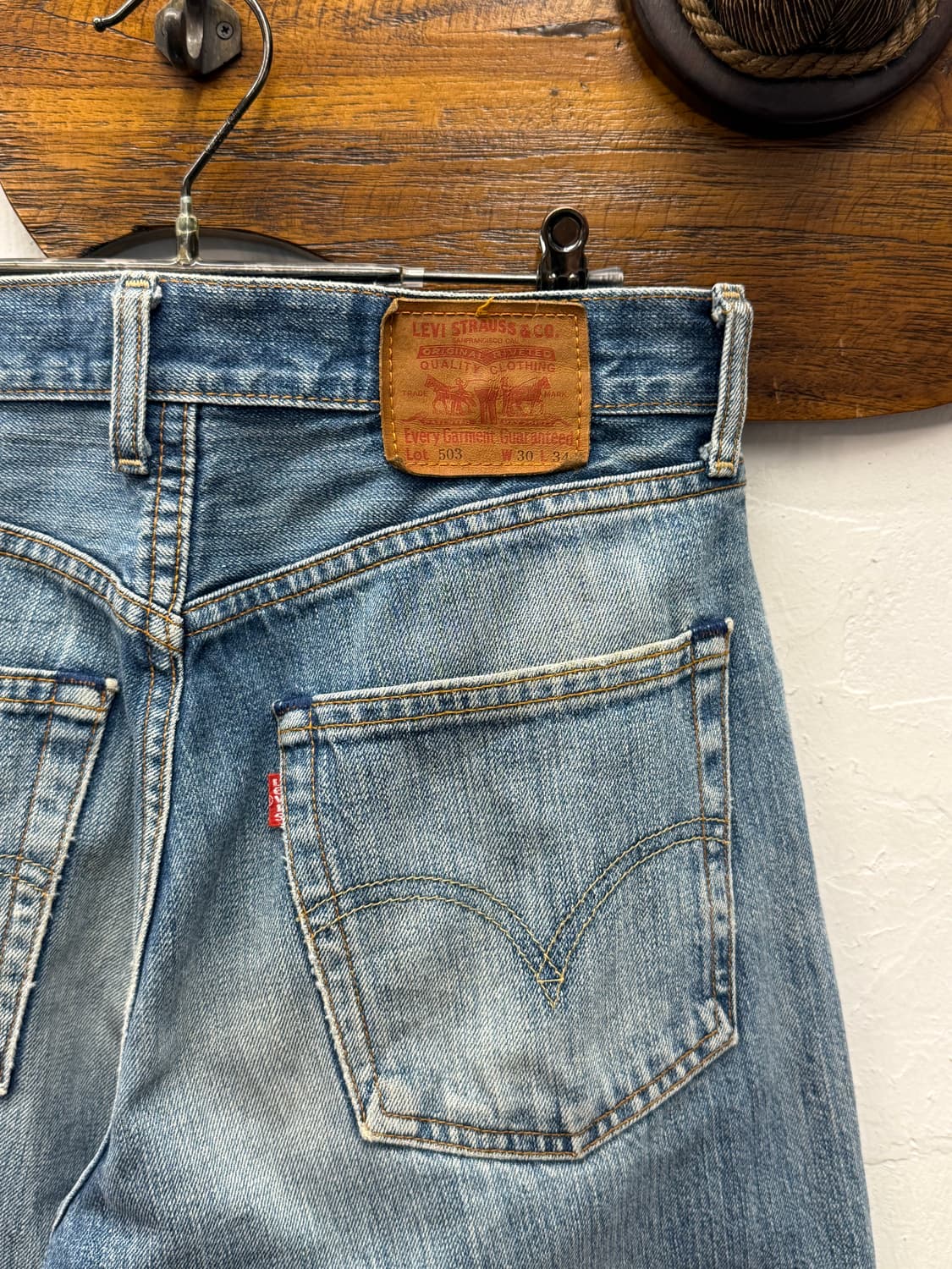 00s Levi's 503 Loose Straight Denim Pant 상품이미지3