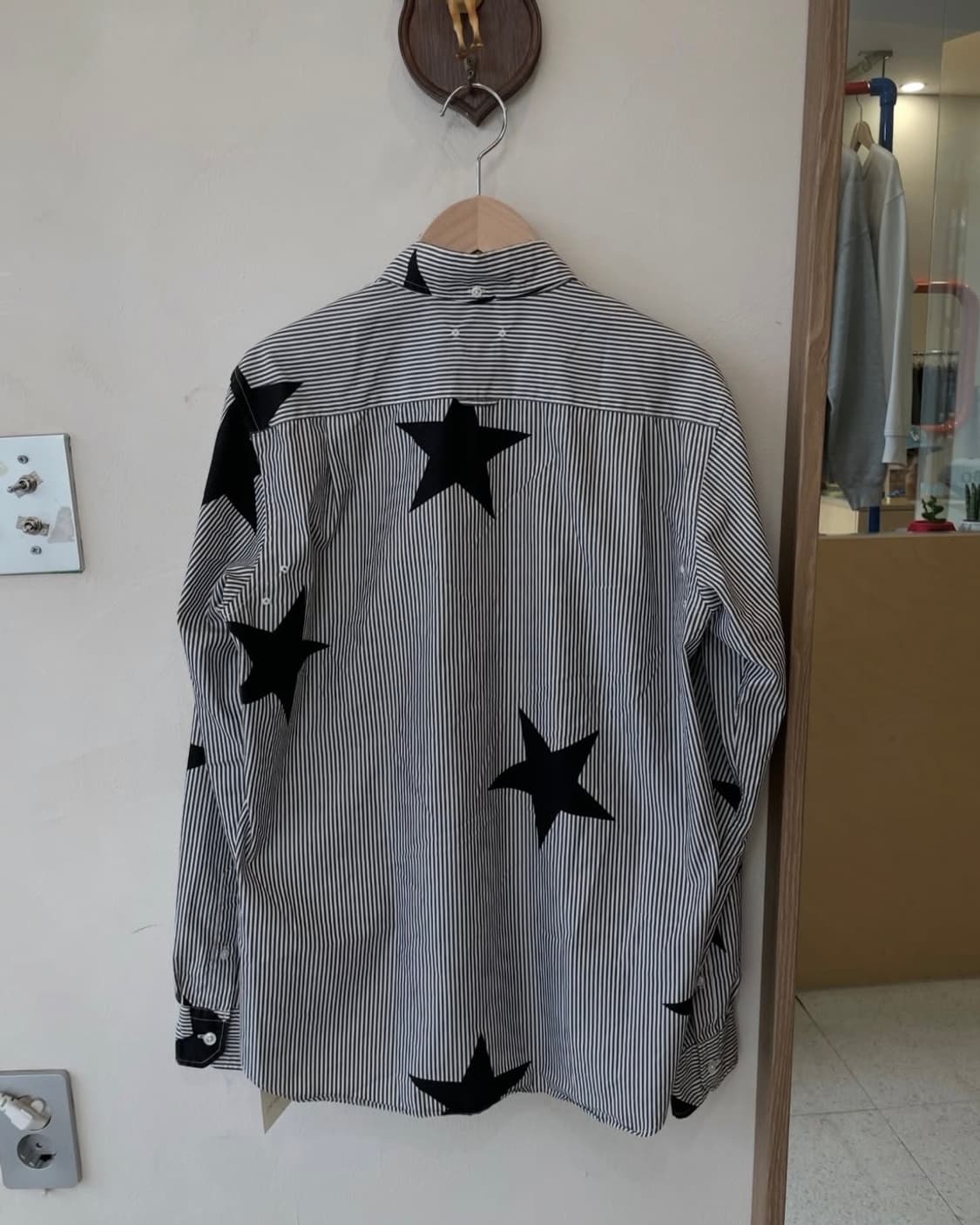 소프넷 스타 스트라이프 셔츠 (M) 상품이미지3