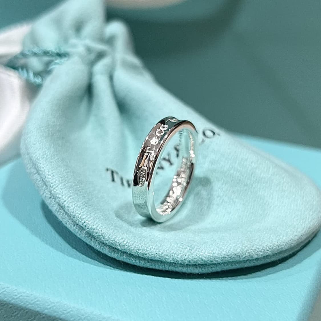 티파니앤코 1837 링 네로우 실버 반지 상품이미지8