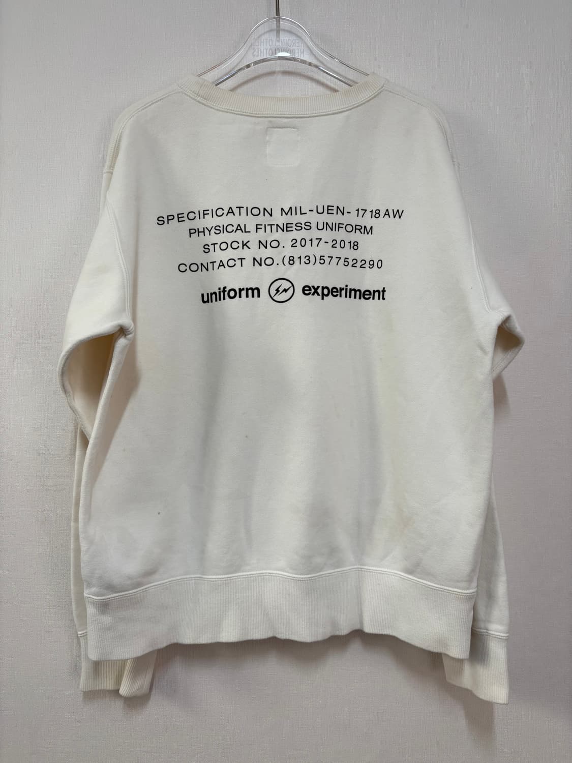 [1] UNIFORM EXPERIMENT CREWNECK  상품이미지2