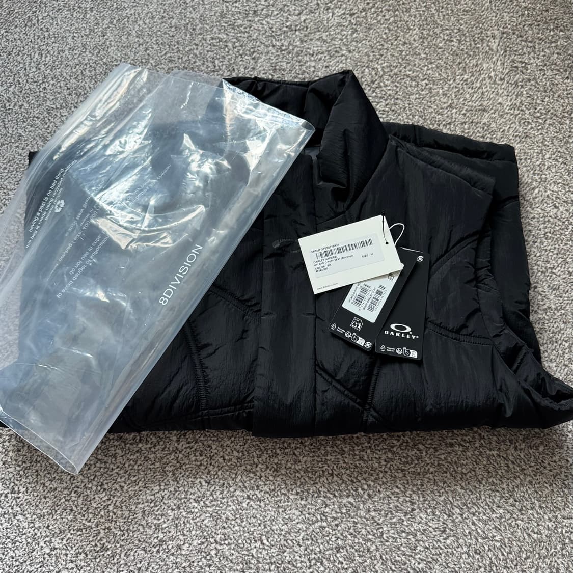 [M] 오클리 경량 패딩 조끼 하이랜드 오 퍼프 베스트 블랙 상품이미지7