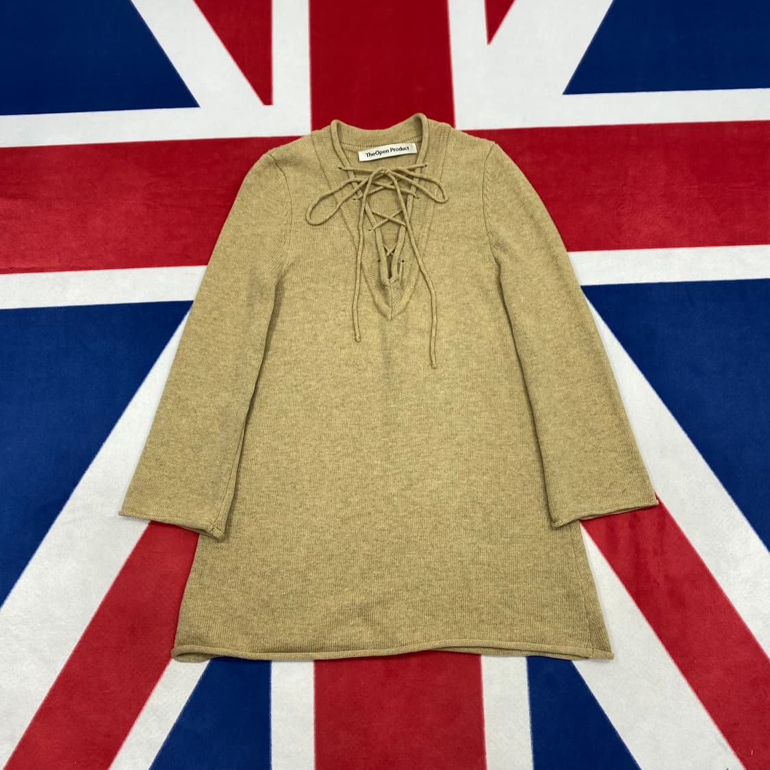 더 오픈프로덕트 니트미니원피스 one size  상품이미지1