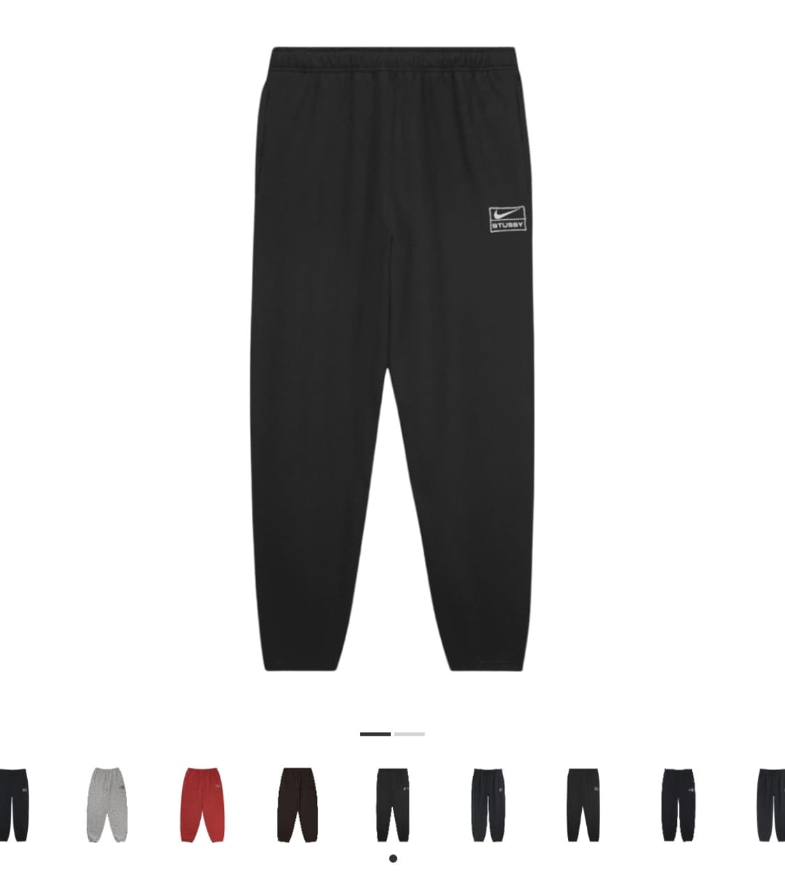 나투시 NRG 워시드 플리스팬츠 상품이미지1