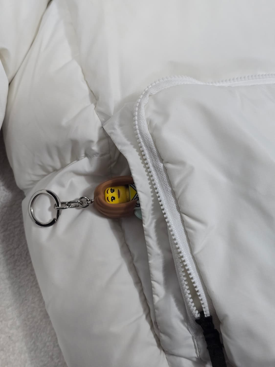 아디다스 슈퍼 퍼피 숏패딩자켓 화이트 M 상품이미지6