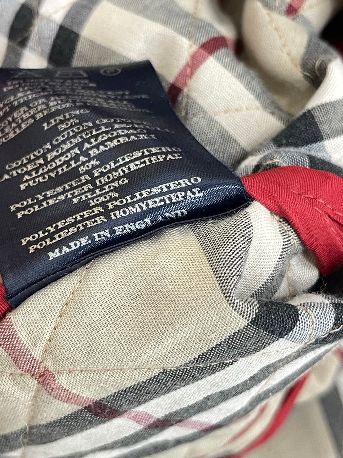 버버리 런던 퀼팅 자켓 상품이미지9