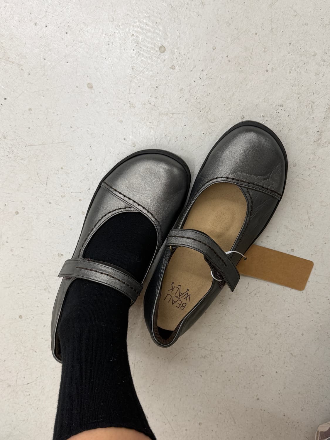 일본빈티지 메리제인 슈즈 245mm 상품이미지8