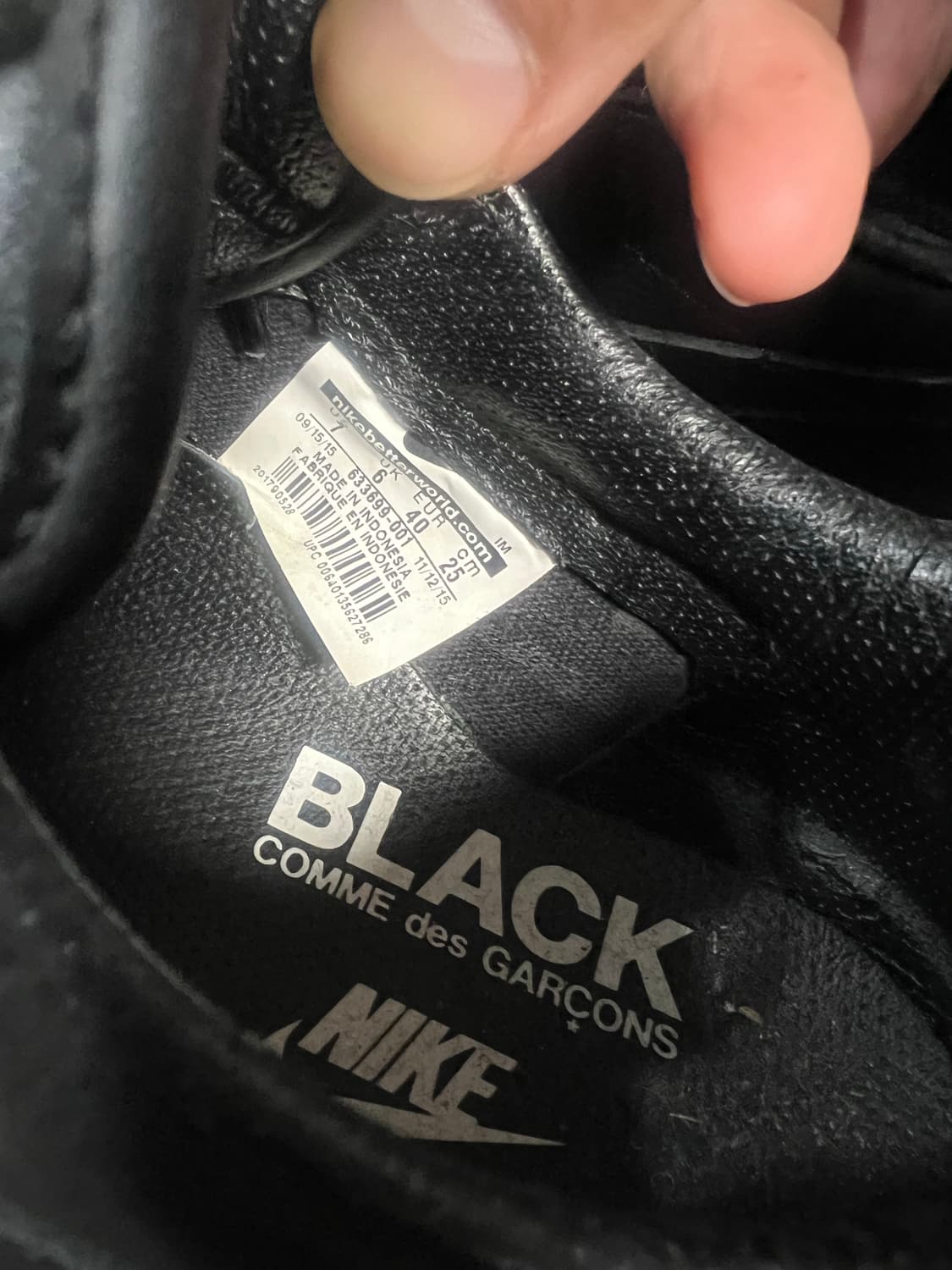 CDG나이키 블레이저 40 상품이미지3